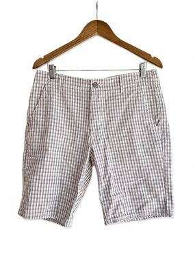 Levi's Red White Blue Plaid Chino Shorts Size 32